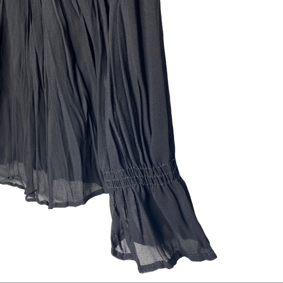 Harlow long sleeve peasant blouse size M - Picture 2 of 13